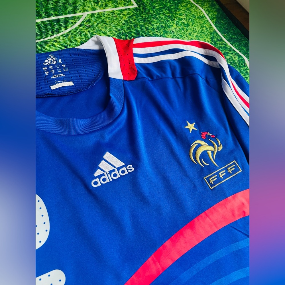 THIERRY HENRY FRANCE 2008 ADIDAS AUTHENTIC JERSEY - Picture 4 of 12
